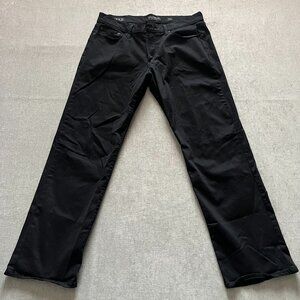 Lucky Brand Jeans Men 33x30 Black 363 Vintage Straight Stretch Casual Pockets